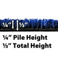 thumbnail image 6 of Outdoor Artificial Turf with Marine Backing – Electric Blue 6 Feet X 25 Feet – Spectrum Series .25 Inch Pile Height, 6 of 8