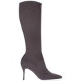 thumbnail image 3 of Womens Nine West Calla Knee-High Heeled Fashion Dress Boots - Dark Grey, 3 of 6