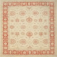 thumbnail image 1 of Ahgly Company Machine Washable Indoor Square Traditional Sand Brown Area Rugs, 6' Square, 1 of 7