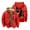A13-Red, variant on Baki Hanma Zipper Hoodies Cosplay 3D Jackets Men Women Thick Sweatshirt Harajuku Coat
