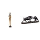 thumbnail image 1 of Estatuas de mujeres,Estatuas y esculturas africanas Tienda de estatuas de mujeres,Estatua de escritorio,Figura decorativa de pelea de toros y osos,Colecciones de esculturas de toros,artesanía, 1 of 8