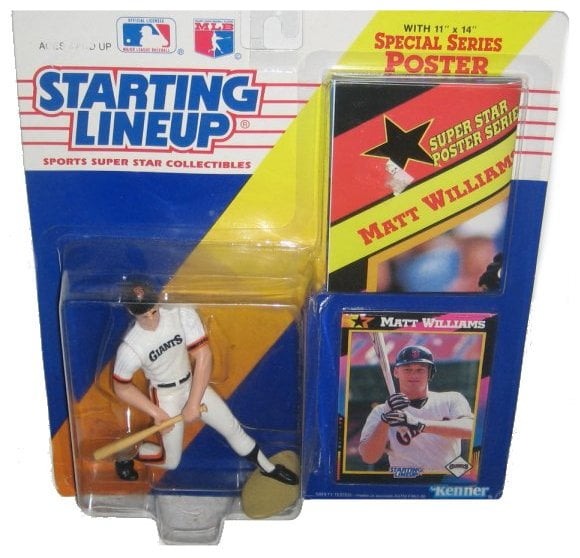 Details about   1992 Starting Lineup Baseball Matt Williams Giants 