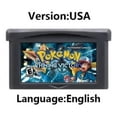 thumbnail image 5 of GBA Game Cartridge Series Odyssey Cloud White Doubles FireRed Silver Rival Rom Hack 32 Bit Video Game Console Card, 5 of 5