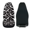thumbnail image 4 of Uorisanigo Car Seat Covers for Front Seat, Washable Breathable Black White Bat Seats Covers for Cars, Not Airbag Compatible, Washable Seats Cover Fits for Most Vehicles, 4 of 7