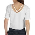 thumbnail image 6 of Inkmeso Regular Street Style Crop Top Scoop Neck Tee For Womens Cotton Tshirt, 6 of 7