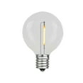 thumbnail image 3 of Novelty Lights 1W Warm White G50 LED Globe Light Bulbs, 25-Pack, 3 of 10