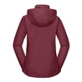 thumbnail image 2 of Womens Waterproof Rain Jacket, Lightweight Windproof for Hiking Travel Tango Red M, 2 of 6