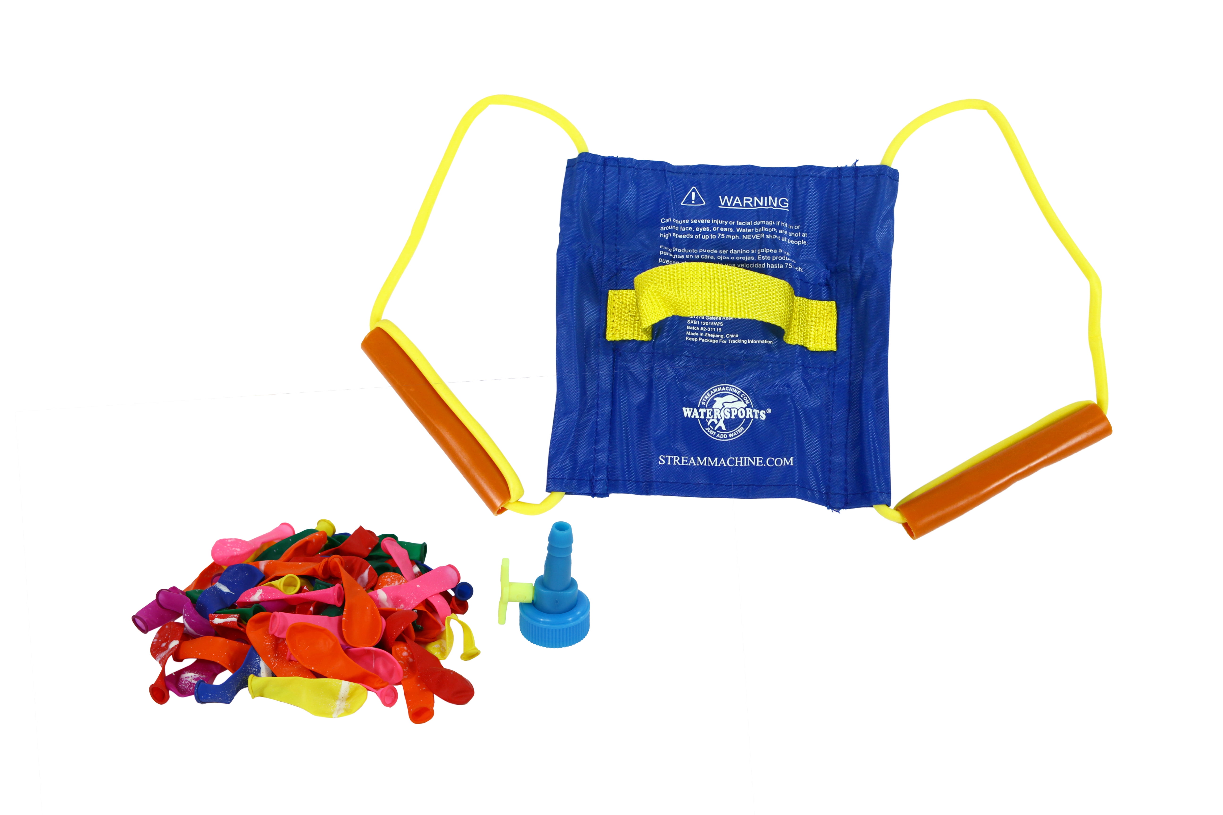 1WATER BOMB SLING SHOT SETS outdoor wet toy pool swim balloon shooter balloons 