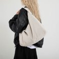 thumbnail image 4 of Bolso Hombro Mujeres Nylon Masa Gran Capacidad All Match Solid Color Shopping Fiesta, 4 of 7