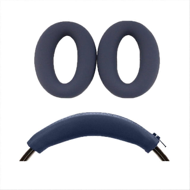 Ear Pads for WH-H910N Headphone Silicone Protective Dark Blue