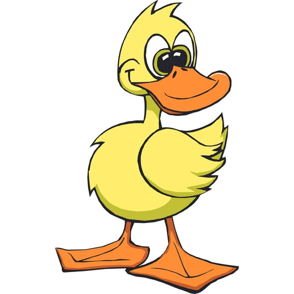 Funny Picture of Duck Ducks Rubber Duckies Wall Decals For Bedroom Bathroom Bath Time Animal Animals Children's Vinyls Design Kids Kid Vinyl Art Decor Decal Walls Sticker Rooms Size (40x20 inch)