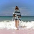 thumbnail image 6 of PHYHOO Through The Snow Cute Christmas Beach Towels Quick Dry Towel for Beach Microfiber Sand Free for Dog Lover Blanket Or Bath Towel for Bathroom Swim 30x60in, 6 of 8