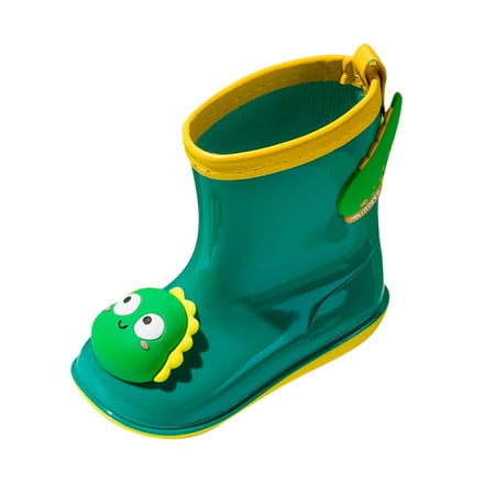 

Aompmsdx Children Cute Cartoon Fashion Waterproof And Non Slip Rain Boots Rain Boots Soft Bottom Fashion Rain Bootsshoes