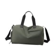 thumbnail image 2 of Bolsa de viaje para hombre y mujer, bolsa de viaje con bolsillo húmedo, bolsa deportiva para gimnasio Verde, 2 of 8