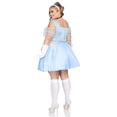 thumbnail image 4 of Womens Plus Glass Slipper Sweetie Costume, 4 of 5