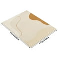 thumbnail image 3 of Honeeladyy Dish Drying Mat for Kitchen Counter Super Absorbent Drainer Mats with Non-slip Rubber Backed Hide Stain Heat Proof Easy to Clean Dish Rack Mat (Beige, S-12"x16"), 3 of 6