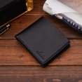 thumbnail image 3 of LONGshukeji Slim Wallet for Men with Money Clip, Minimalist Zipper, Bifold Mens Wallets Credit Card Holder, PU Leather Men's Coin Purse, 3 of 3