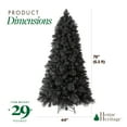 thumbnail image 3 of Home Heritage Rotating Tree Stand Base w/Snowdrift 6.5' Pine Christmas Tree, 3 of 12