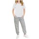thumbnail image 1 of Conjunto de Pantalones de Dos Piezas con Pierna Flare Y Cintura Alta para Niñas, Vestido de Verano de Manga Corta en Ropa de Niños de Color Sólido, 1 of 6