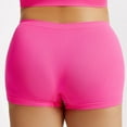 thumbnail image 3 of Sopiago Seamless Underwear for Women Womens Boxer Briefs Underwear Boyshorts Panties Soft Chafing-Free, No Roll Inseam Hot Pink,4XL, 3 of 5