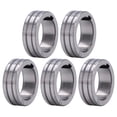 thumbnail image 3 of 5Pcs Welder Wire Feed Roller 1.0‑1.2mm Groove Feeding Guide Wheel for BINZEL Welding Machine, 3 of 14