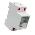 thumbnail image 3 of Pantalla digital LCD Medidor de energía de riel DIN monofásico 5-80A 220V 50Hz Medidor electrónico d MABOTO  Medidor de energía, 3 of 7