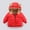 Red, variant on ZZwxWA Baby Clothes Girls Coats for 12 Months-6 Years Toddlers Boy Winter Jacket Warm Bear Hooded Outdoor Coats