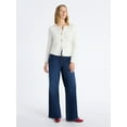 thumbnail image 2 of Free Assembly Women's Nubby Cardigan with Welt Pockets, Midweight, Sizes XS-XXL, 2 of 5