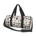 thumbnail image 1 of Saiise Mignons Chats pour Sac de Voyage Rond Grande Capacité Sac de Sport Pliable Léger en Toile, 1 of 6