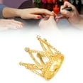 thumbnail image 4 of Nail Art Pen Holder Display Alloy Crown Shape Practical Manicure Tools, 4 of 7