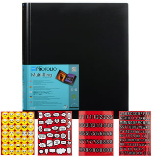  Dunwell Art Portfolio Album Folder (Black) - 11x17 Portfolio  Folder for Artwork, 24 Plastic Sleeves Art Portfolio Book, Album  Presentation Book, Large Scrapbook or 11 x 17 Portfolio Folder : Office  Products