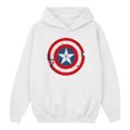 thumbnail image 1 of Captain America Civil  Boys Distressed Shield Hoodie, 1 of 2