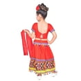 thumbnail image 3 of Ahhaaaa Kids Ethnic Cotton Blend Radha Dress Lehenga Choli Chania Choli Set Baby Girls, 3 of 8