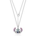 thumbnail image 3 of Disney Stitch Necklace for Women Official License, 16"+3" Fashion Pave Crystal Stitch Jewelry, 3 of 4