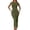 Green, variant on Wdgfv Women's Basic Summer Casual Lounge Long Dress Elegant Short Sleeve Crew Neck Bodycon Maxi Dresses