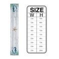 thumbnail image 6 of Table Runner Dresser Scarves 120 Inch Long, Ocean Theme Seahorse Coral Compass Linen Dining Table Runners Marine Nautical on Wood Barn Tabletop Scarf for Wedding Holiday Party Kitchen, 6 of 7
