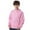 Pink, variant on HAOTAGS Toddler Kids Solid Color Hoodie Long Sleeved Casual Sports Top Gray Size 2-3 Years