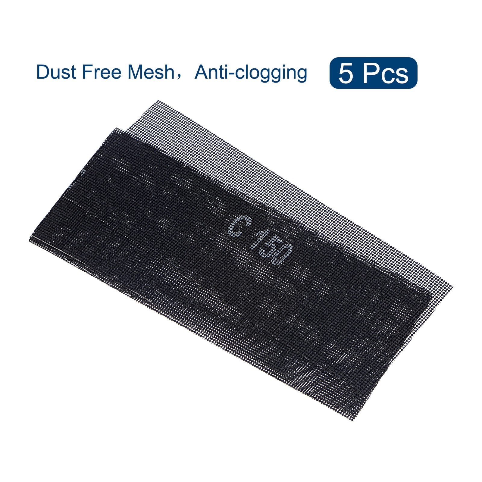 Unique Bargains Mesh Sanding Sheet for Dust-Free 150 Grits 4.5" x 11"