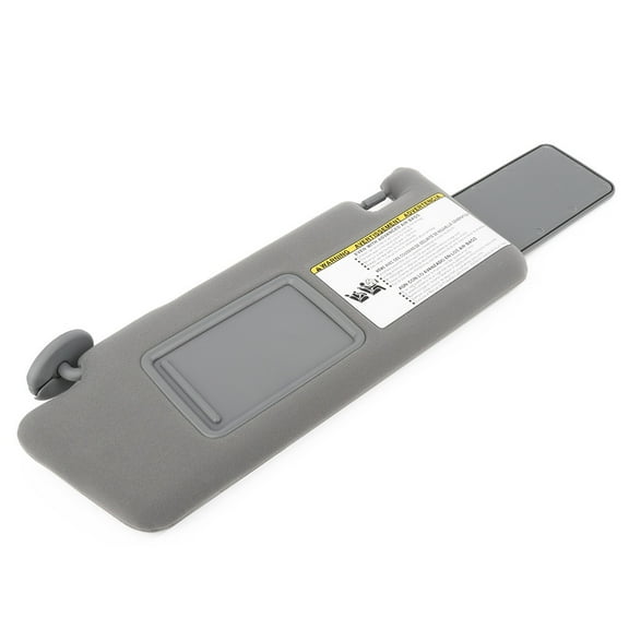 CCIYU Gray Windshield Sun Visor Mirror Left Driver Side 74320-35C10-B0 Replacement fit for 2005-2011 for Toyota Tacoma Sun Visor Assembly