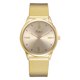thumbnail image 1 of LVPAI Reloj de Cuarzo con Esfera de aleación Redonda de Moda Correa de Silicona Reloj de Pulsera Femenino Dorado, 1 of 3