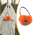thumbnail image 2 of MOQIN Plush Halloween Baskets Trick or Treat Bags Halloween Candy Bucket, Gift Bucket for Party Favor Supplies, Perfect For Classroom Parties, Halloween Festivals, And Candy Hunting, 2 of 5