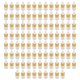 thumbnail image 1 of 100 Piezas Mini Botella Cuentagotas de Vidrio A Granel Aceite Transparente Pequeños Recipientes Muestra 1 Ml, 1 of 5