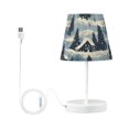 thumbnail image 2 of LED Desk Lamp Snow House Tree Table Nightstand Lamps with 3 Color Temperatures for Home Bedroom Living Room Decor 8x12, 2 of 8