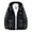 Black, variant on Men's Winter Thickened Colour Blocking Warm With Pockets Casual Style Coat Jacket