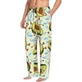 thumbnail image 2 of Disketp Avocado Doing Sport Men'S Pajama Pants - Ultra Soft Fleece Sleep And Lounge Pants (Size: S-Xxl), 2 of 9
