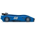thumbnail image 6 of Delta Children Turbo Race Car Twin Bed, Blue, 6 of 8