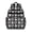 Ball and Baseballs, variant on Ball and Baseballs Black Pattern Backpack for School, Cute School Bag with Adjustable Shoulder Straps and Padded Back, 15.25"x11.5"x5.25"