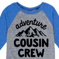 thumbnail image 3 of Instant Message - Adventure Cousin Crew - Toddler & Youth Raglan Graphic T-Shirt, 3 of 5