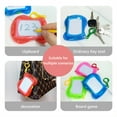 thumbnail image 6 of Mini Magnetic Drawing Board for Kid(6 Colors), Backpack Keychain Clip Drawing Boards, Erasable Doodle Sketch Writing Pad Boys and Girls, for Birthday Kids Party Favors & Goodie Bags Stuffers Pink, 6 of 9