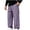 #0100-Purple, variant on Qiyinn Men's Outdoor Sports Hiking Pants Water Resistant Solid Color Straight Leg Elastic Waist for Climbing Camping Travel